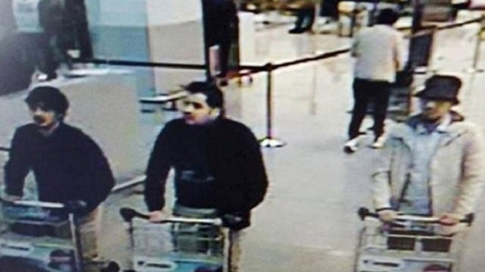 Brussels attacks: Police release video of third airport attacker